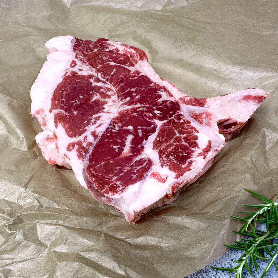 stek z antrykotu z kością